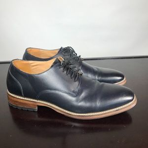 Joseph Abboud black leather Oxfords. Nice!